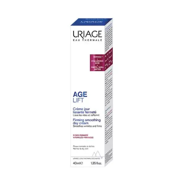 3661434009242-uriage-age-lift-creme-jour-lissante-fermete-40ml-anti-age-rides-toutes-peaux-normales-a-seches-2 URIAGE AGE LIFT CREME JOUR LISSANTE FERMETE 40 ML – Image 1