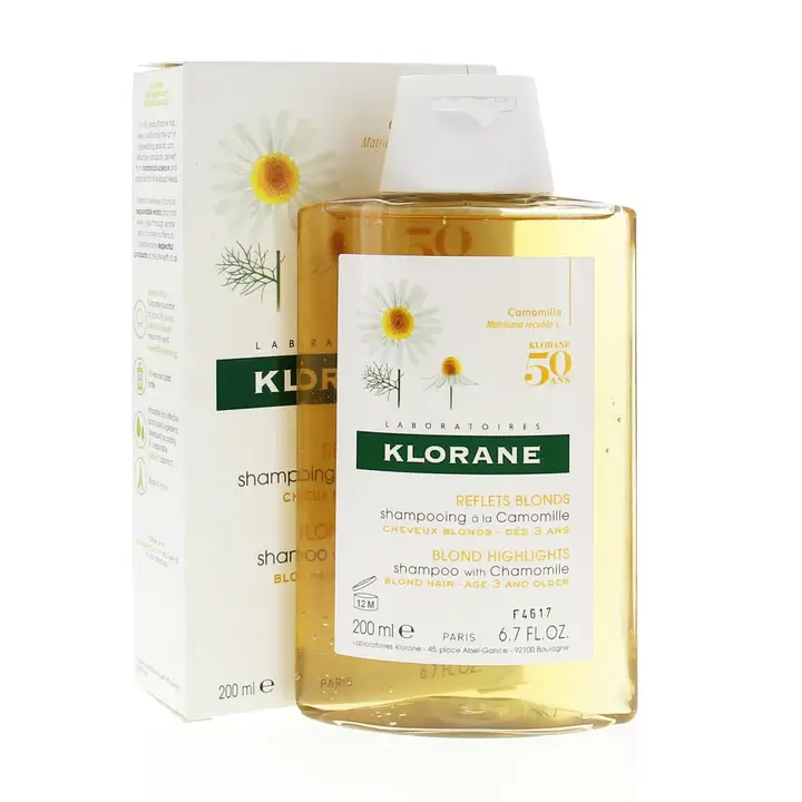 KLORANE REFLETS BLONDS SHAMPOOING A LA CAMOMILLE 200ML