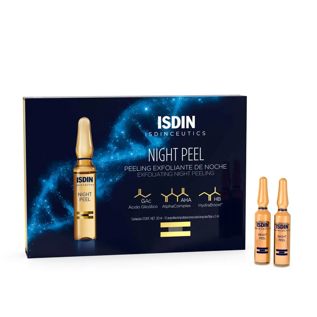 ISDIN ISDINCEUTICS NIGHT PEEL 30 AMPOULES
