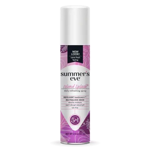 SUMMER’S EVE SHEER SPLASH FRESHENING SPRAY