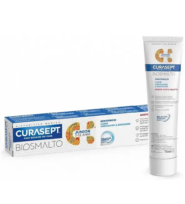 CURASEPT BIOSMALTO DENTIFRICE JUNIOR 7-12 ANS