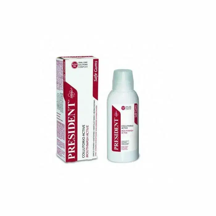 president-president-active-bain-de-bouche-200-ml-dentaire PRESIDENT BAIN DE BOUCHE ACTIVE 200ML – Image 1