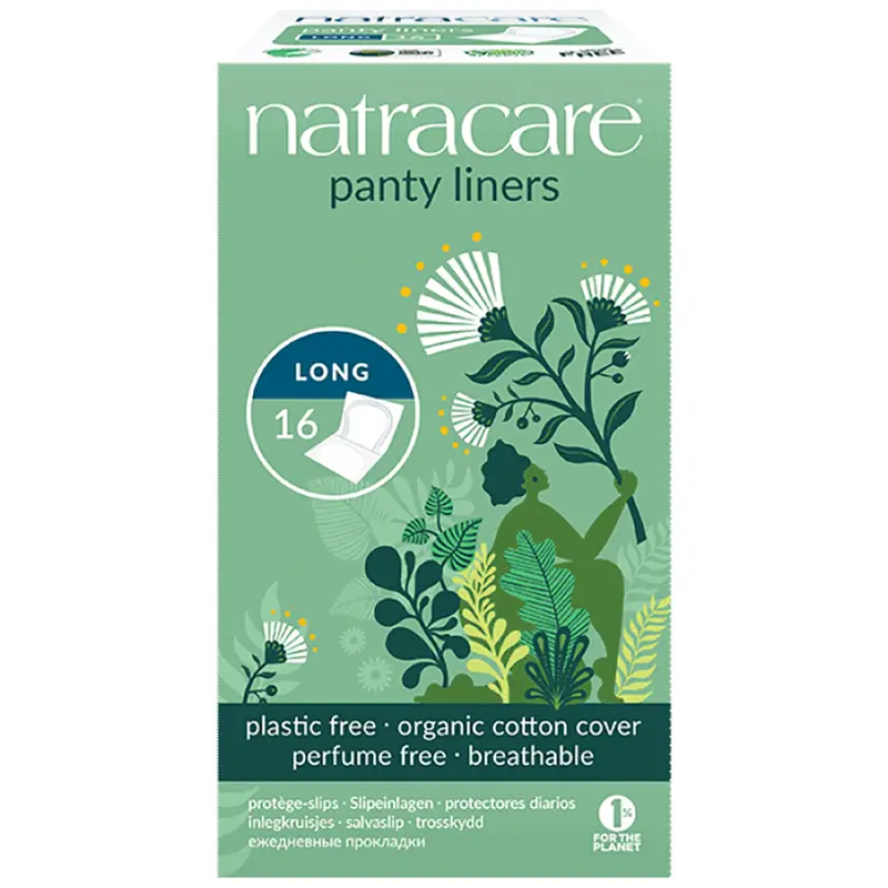 natracare-long-wrapped-liners-3NA02 NATRACARE PROTEGE-SLIPS LONGS (1 x 16 St.) – Image 1