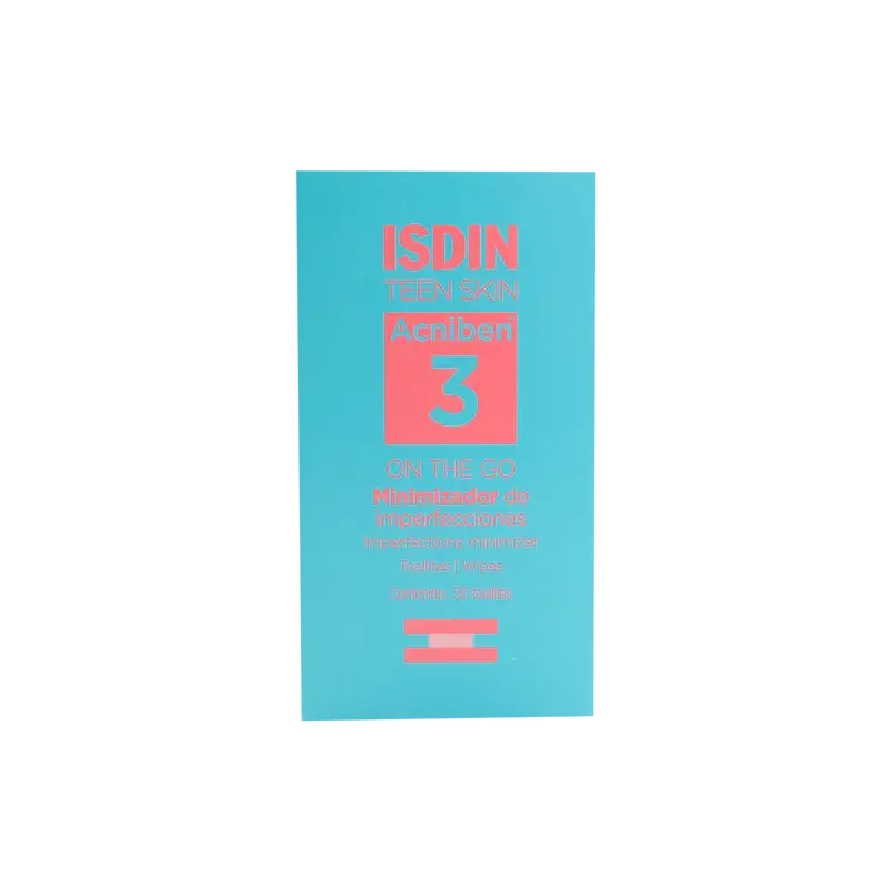 DSCF1842_800x Isdin Teen Skin Acniben On the Go Lingettes 30 pièces – Image 1