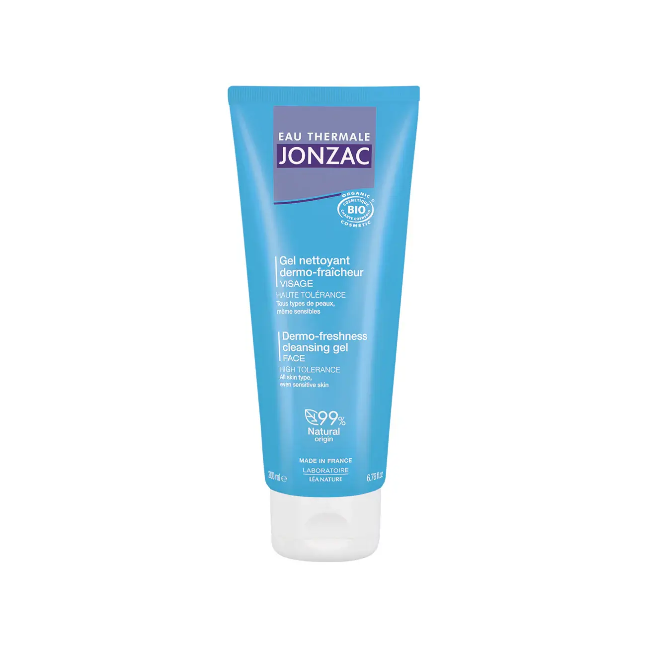 JONZAC GEL NETTOYANT DERMO-FRAÎCHEUR - 200ML