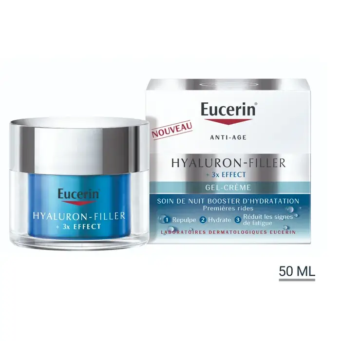 Eucerin Hyaluron-Filler 3X Effect Gel-Crème Nuit