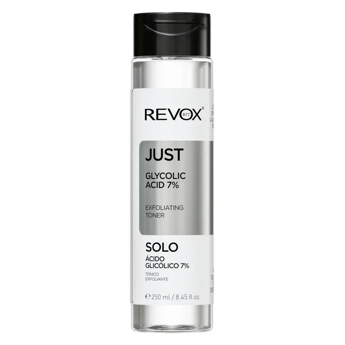 REVOX - JUST GLYCOLIC ACID 7% EXFOLIATING TONER - 250ML