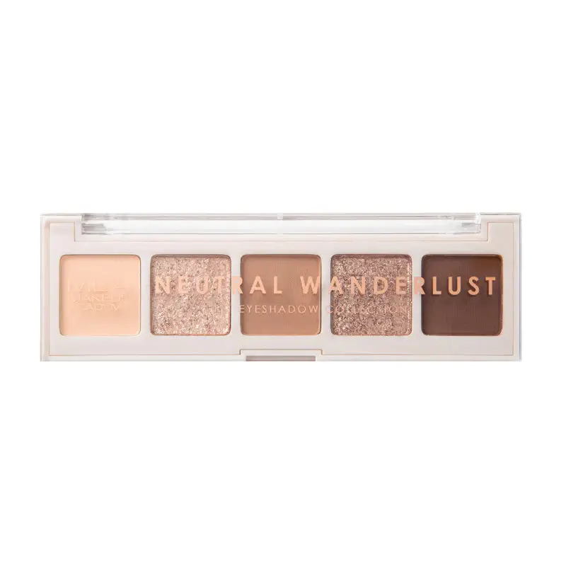 MUA MAKEUP 5 SHADE EYESHADOW PALETTE – NEUTRAL WANDERLUST