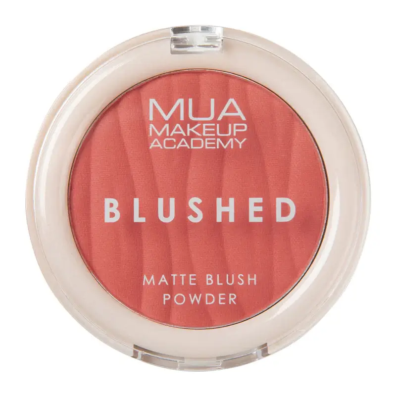 MUA MAKEUP BLUSHED MATTE BLUSH POWDER MISTY ROSE