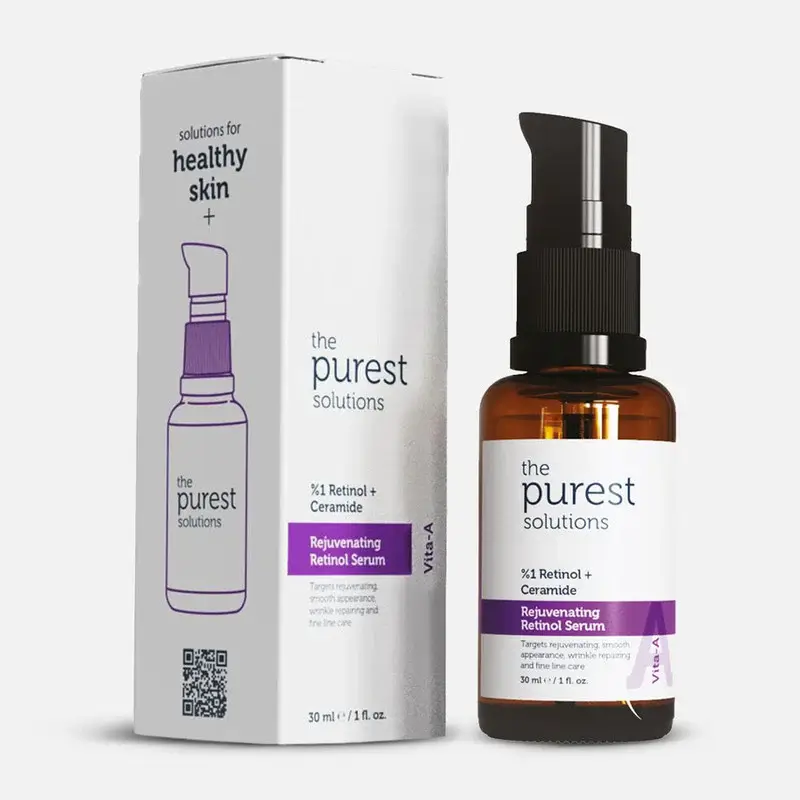 THE PUREST SOLUTIONS REJUVENATING RETINOL SERUM 1 % + CERAMID 30 ML