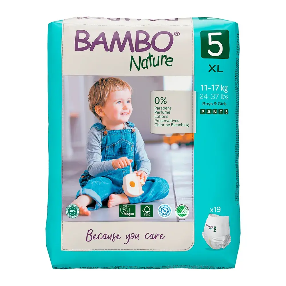 5703538244919 BAMBO NATURE CULLOTE TAILLE 5 11-17 KG 19 UNITES – Image 1