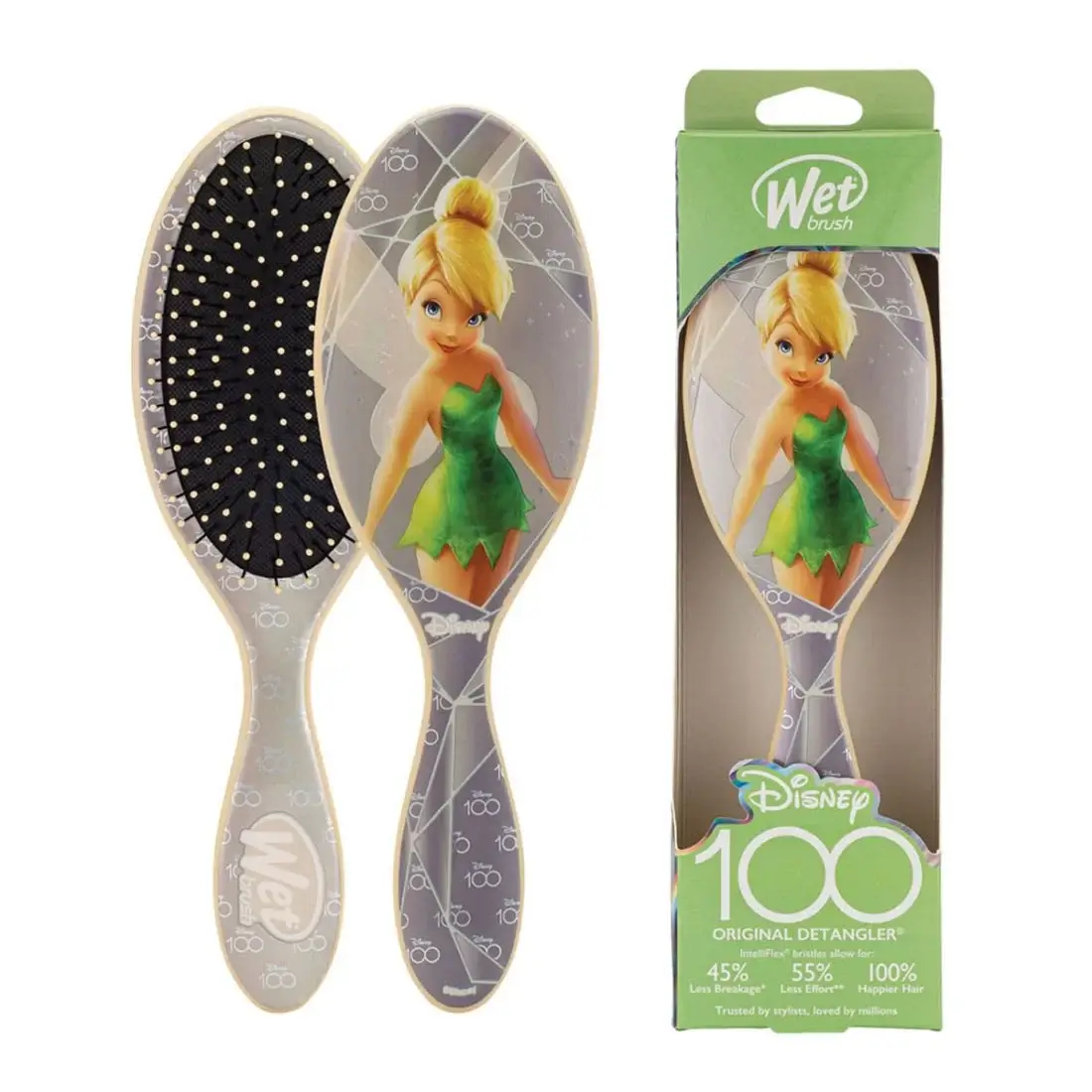 wet brush (Brosse humide ): Démêlant Disney 100 Original - Fée Clochette