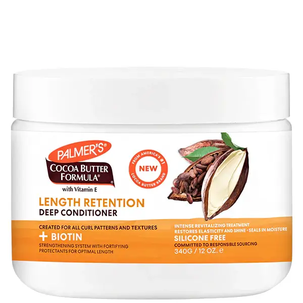 palmers-cocoa-butter-formula-length-retention-deep-biotin-conditioner-210903114721 PALMER'S Après-shampoing en profondeur pour la rétention de longueur, formule au beurre de cacao de Palmer's - 12 oz 340G – Image 1