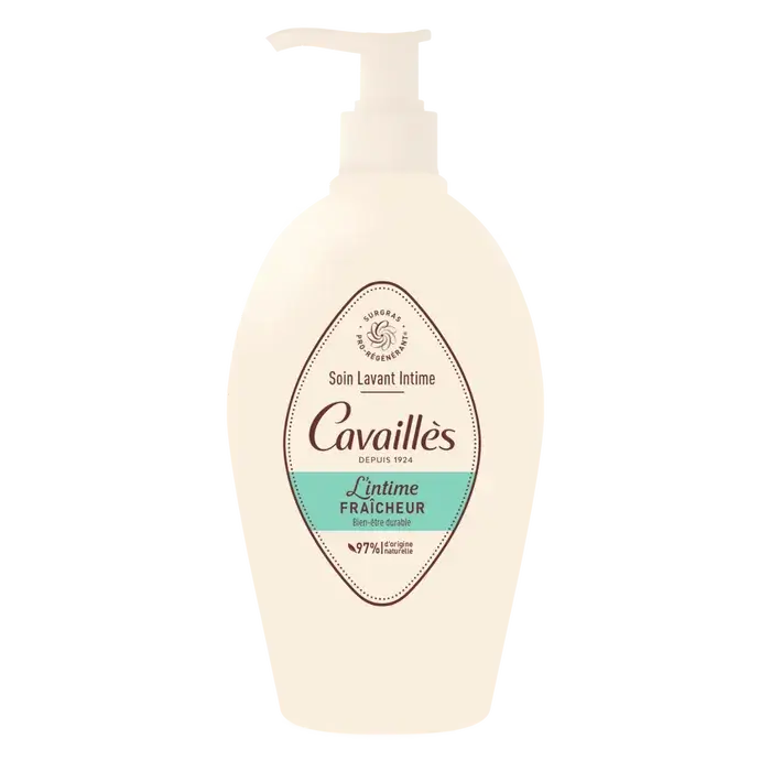 3596490007126_fraicheur_500ml ROGE CAVALLIES SOINS NATURELS INTIMES - Soin Lavant Intime Fraîcheur, 500ml – Image 1
