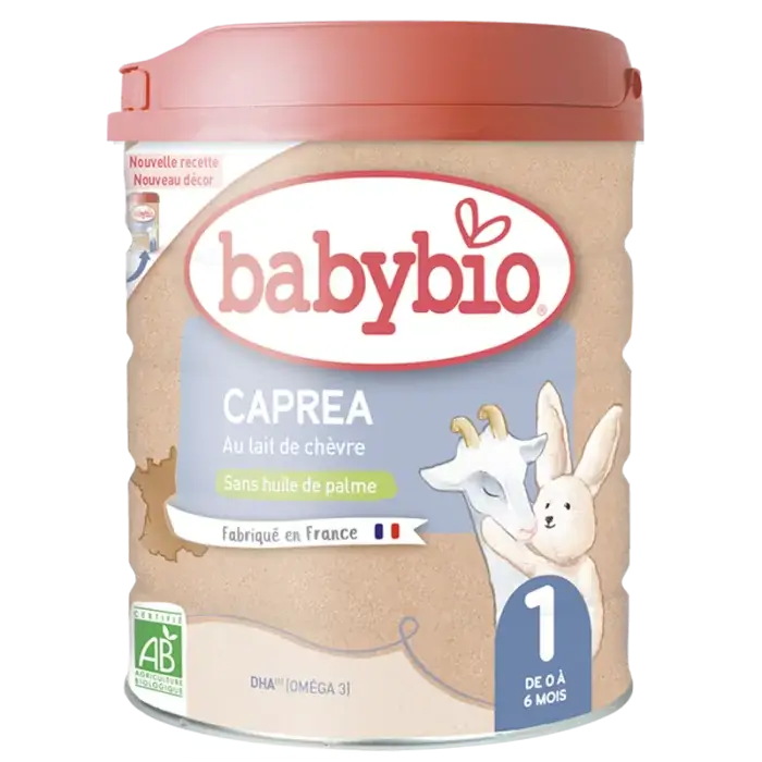 BABYBIO CAPREA 1 AU LAIT DE CHEVRE DE 0 A 6 MOIS