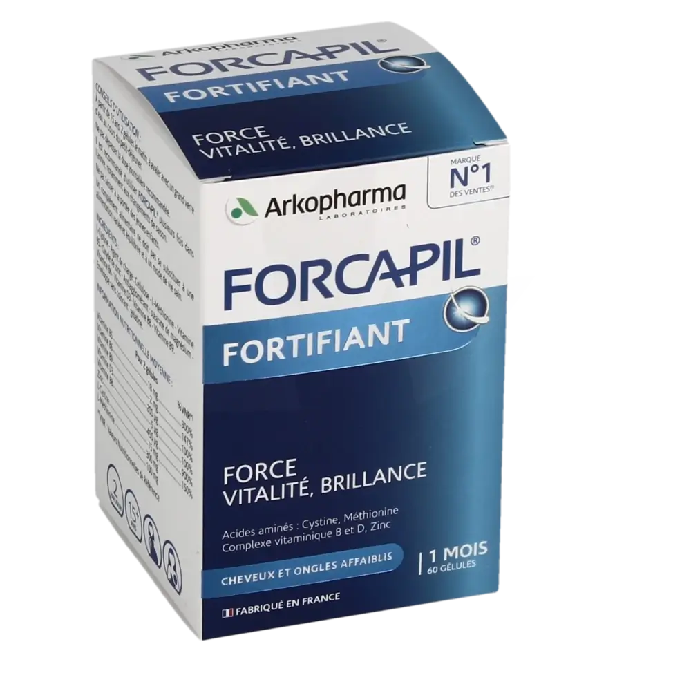 FORCAPIL BTE 60 GELULES 1 MOIS