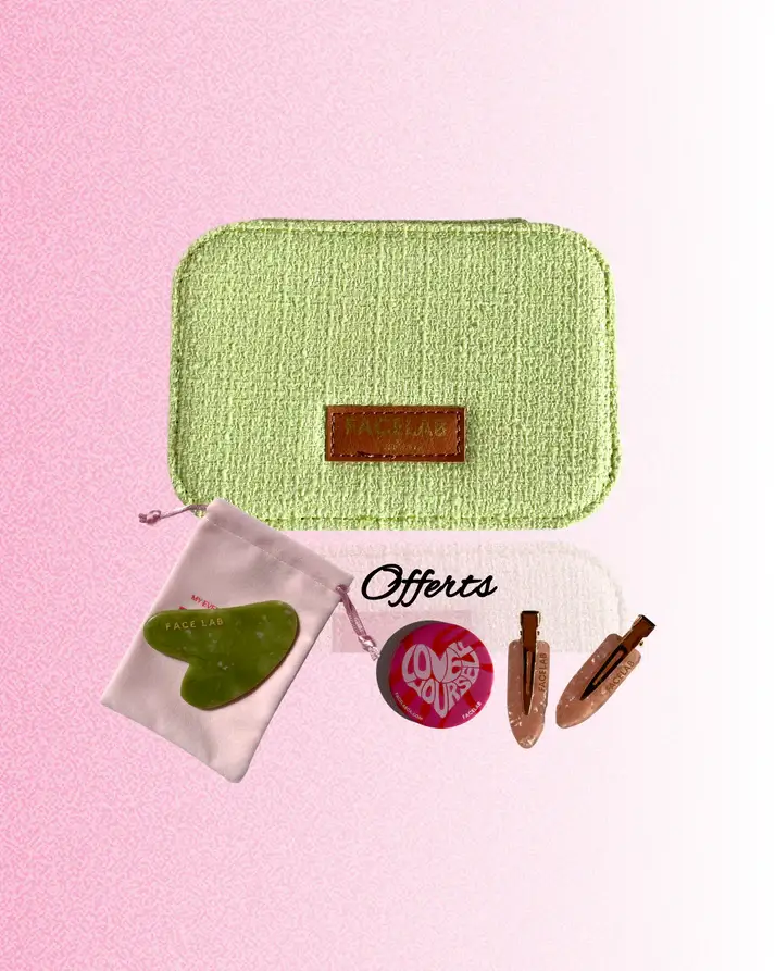 Coffret Gua Sha Coeur Jade Vert