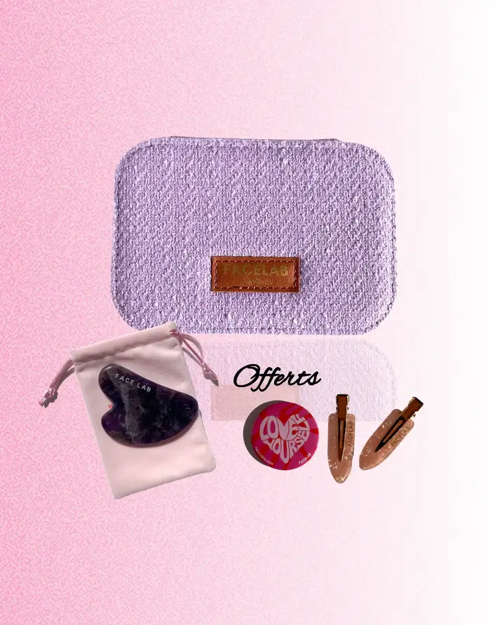 Coffret Gua Sha Coeur Améthyste