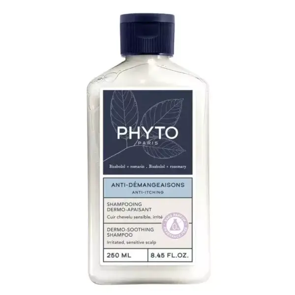 phyto-shampooing-dermo-apaisant-anti-demangeaisons-250ml-2 Phyto - Shampooing dermo apaisant anti démangeaisons - 250ml – Image 1