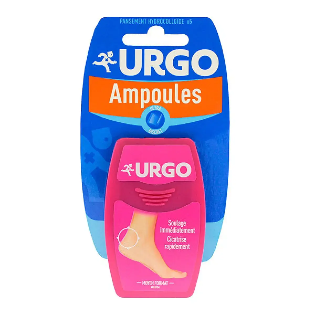 Urgo 5 pansements ampoule talon