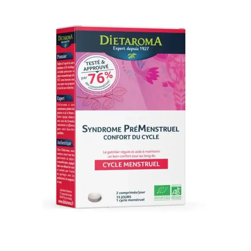 DIETAROMA Syndrome Prémenstruel | 30 Comprimés