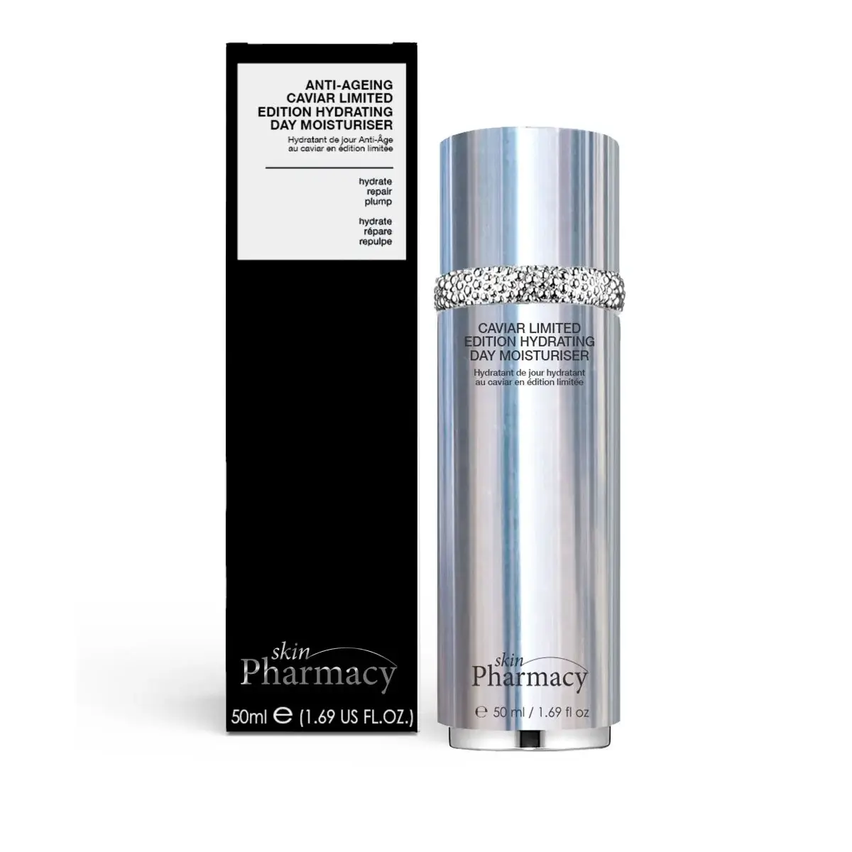 SKIN PHARMACY HYDRATANT DE JOUR ANTI-AGE AU CAVIAR