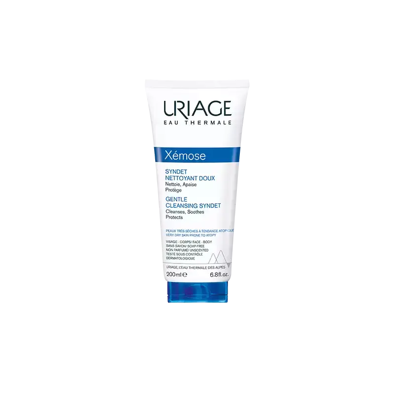 uriage-xemose-syndet-nettoyant-doux-200-ml URIAGE XÉMOSE syndet nettoyant doux | 200 ml – Image 1