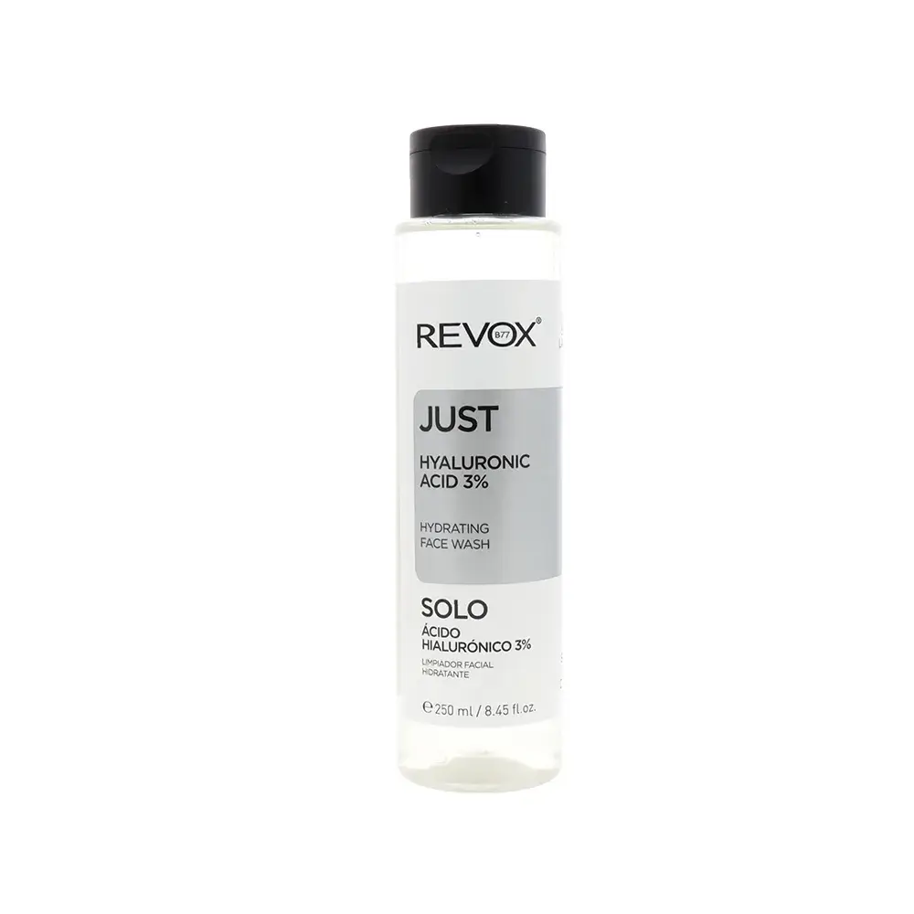 REVOX B77 NETTOYANT HYDRADANT VISAGE JUST HYALURONIC ACID 3% 250 ML
