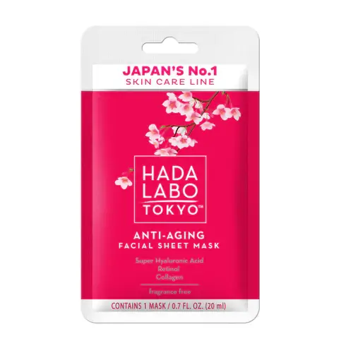 HADA LABO Masque en tissu anti-âge
