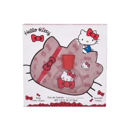 a7889bd2b8cb0d70b1a921c74a0ff323a0e1e83fd68a80cb3204dcafe05b4e56.jpg Hello Kitty Set Edt30+Bracelet +Ring – Image 1