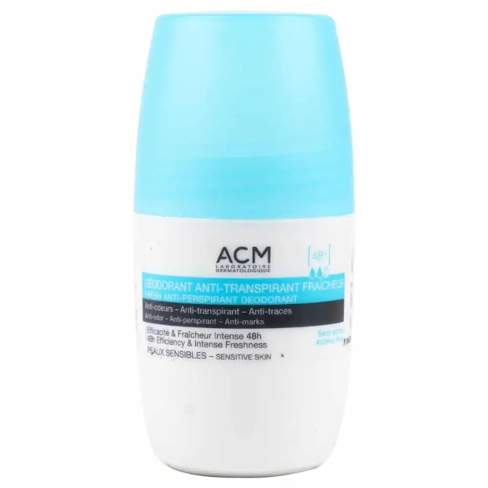acm-deodorant-anti-transpirant-fraicheur-48h-50ml ACM Déodorant Anti-Transpirant Fraîcheur 48h – 50ml – Image 1