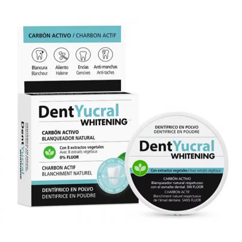 DENTYUCRAL DENTIFRICE EN POUDRE BLANCHISSANT 50 GR