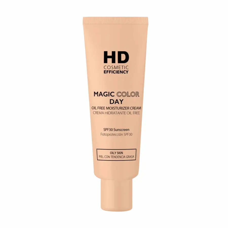 HD Cosmetic Magic Color Day Oil Free Moisturizer Cream SPF30 40mL