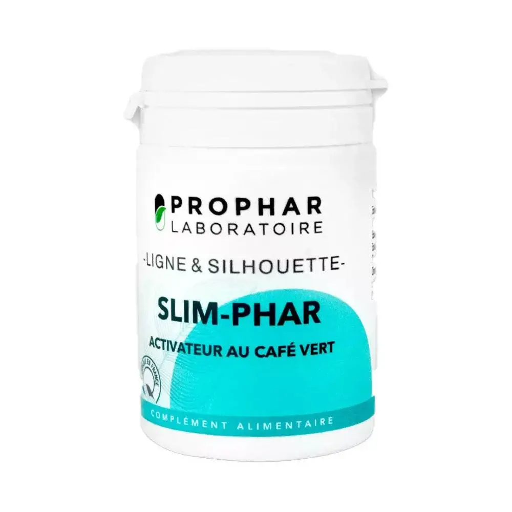 Prophar laboratoire Slim Phar 50 Gelules Controle du poids & Activateur au Café vert 50 gelules