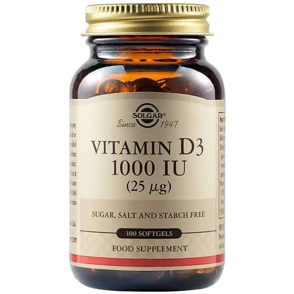 033984033405 SOLGAR - Complément alimentaire - Vitamin D3 1000 IU – Image 1