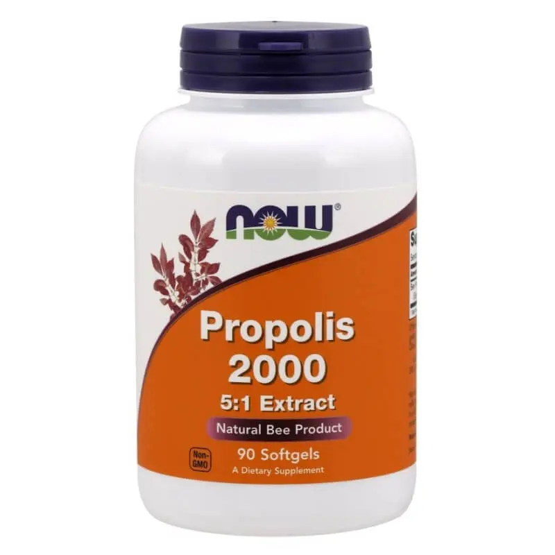 10429-large_default NOW PROPOLIS 2000 5:1 EXTRACT 90 SOFTGELS – Image 1