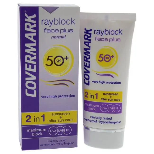 1123e992b40242ac110005 Covermark rayblock face plus Visible normal spf50+ 50ml – Image 1