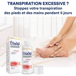 ETIAXIL DETRANSPIRANT EXTREME TRAITMENT MAINS ET PIEDS PEAUX NORMALES 100ML – Image 2