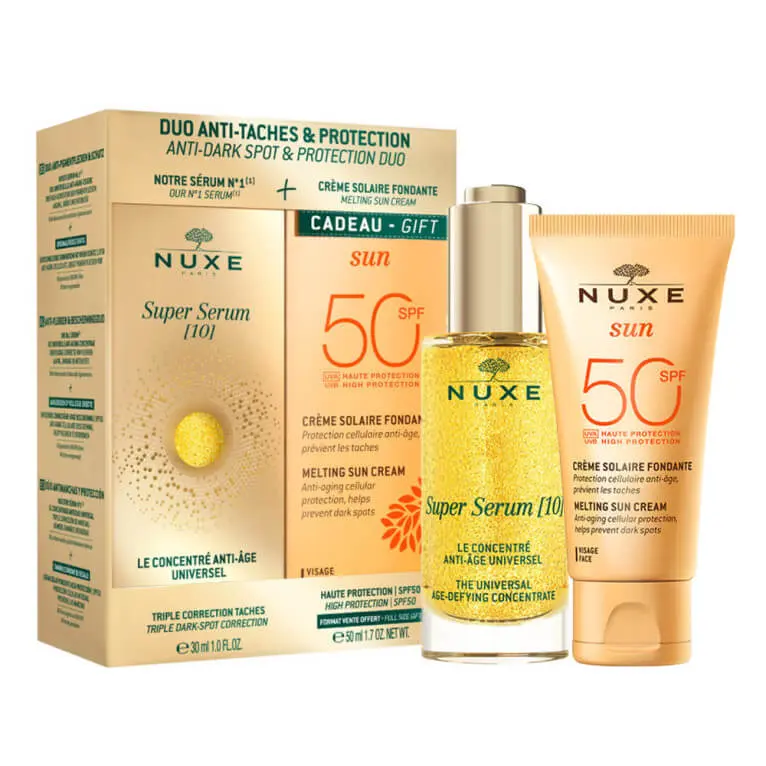 3264680038235 Nuxe Duo Anti-taches Protection 30 ml + Crème Solaire Fondante Haute Protection 50 ml – Image 1