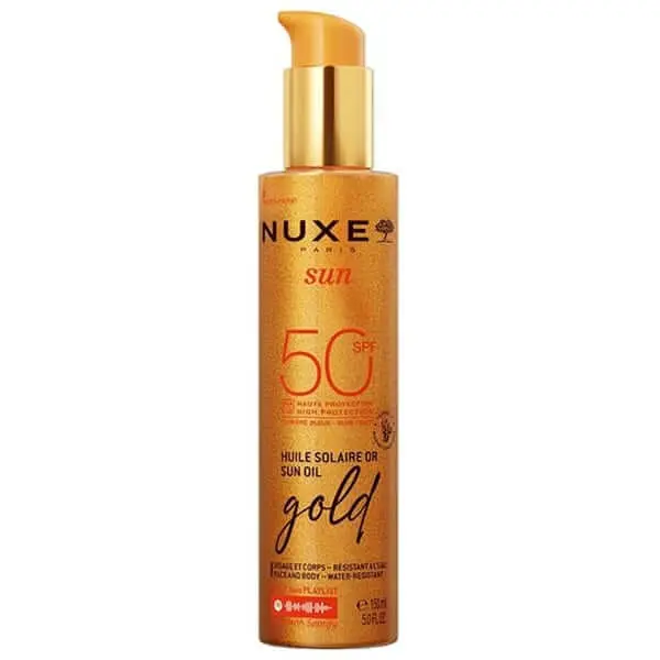 NUXE - HUILE SOLAIRE OR HAUTE PROTECTION SPF50