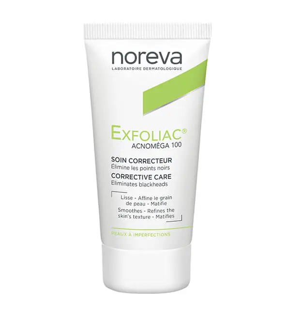 3401342897018 NOREVA EXFOLIAC ACNOMÉGA 100 SOIN CORRECTEUR 30ml – Image 1