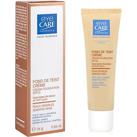 3532663002833_1 EYE CARE Fond de teint crème beige 26g – Image 1