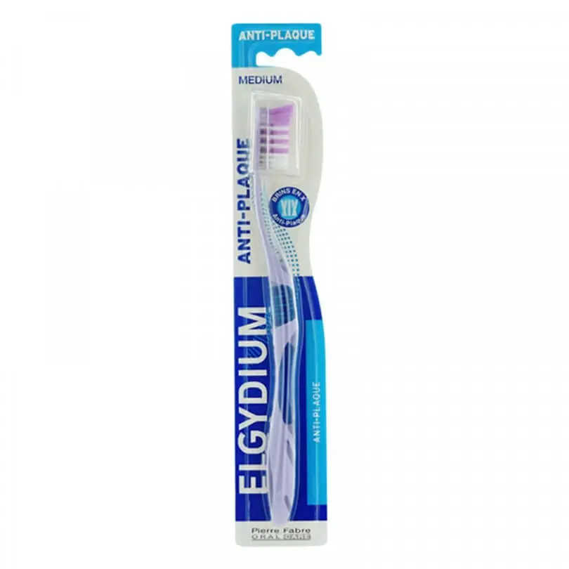 3577056004780 Elgydium Brosse à dents Anti-plaque Medium – Image 1
