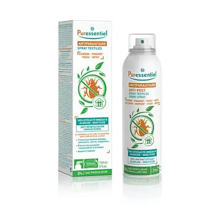 PURESSENTIEL ANTI-PARASITAIRE Spray Textiles 150ml