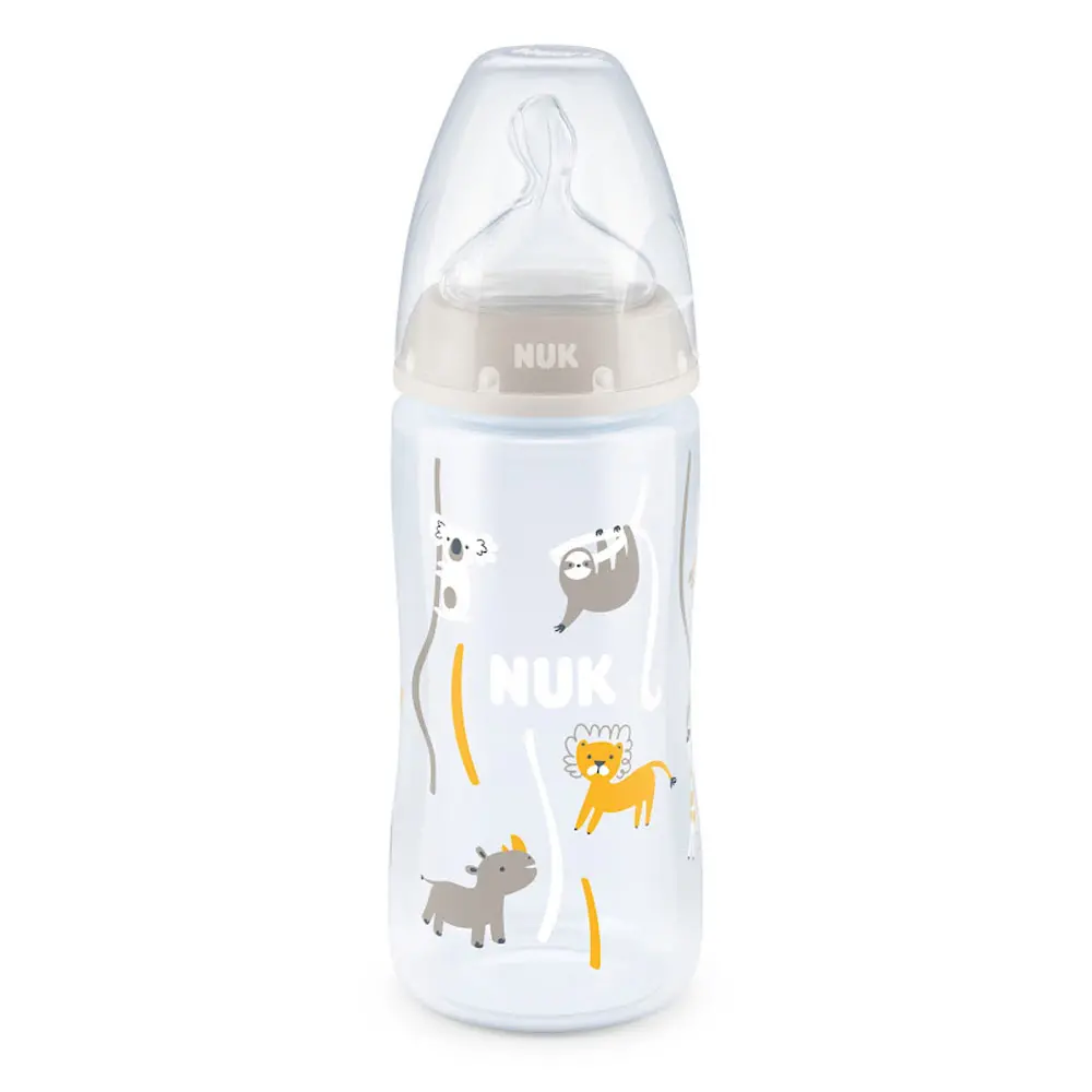 4008600360070-green.jpg NUK - First Choice+ Baby Bottle 300ml 0-6m – Image 1