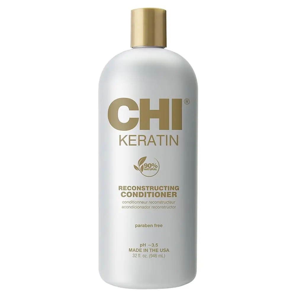 Après-shampoing reconstructeur à la kératine CHI, 946 ml