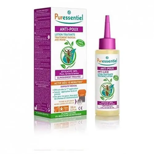PURESSENTIEL ANTI-POUX LOTION TRAITANTE 200 ML + PEIGNE