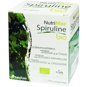 Nutrimax Spiruline Bio – 240 Comprimés