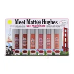 THEBALM MEET MATTE HUGHES MINI LIP KIT - SAN FRANCISCO