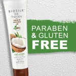 BIOSILK SILK THERAPY ORGANIC COCONUT OIL CURL CREAM 148ML – Image 2